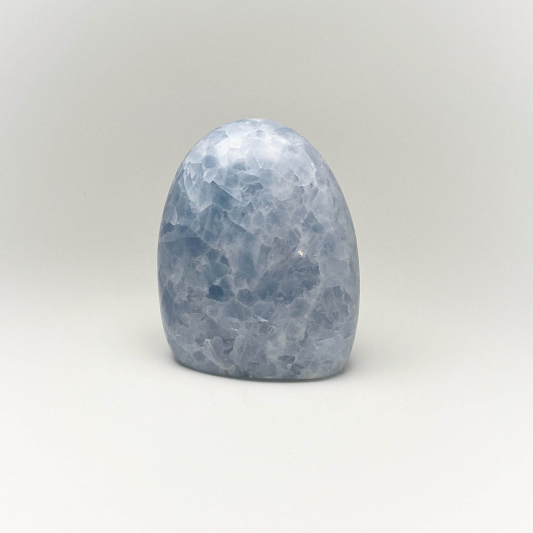 Blue Calcite Stand Up-Rocks and Gems Canada