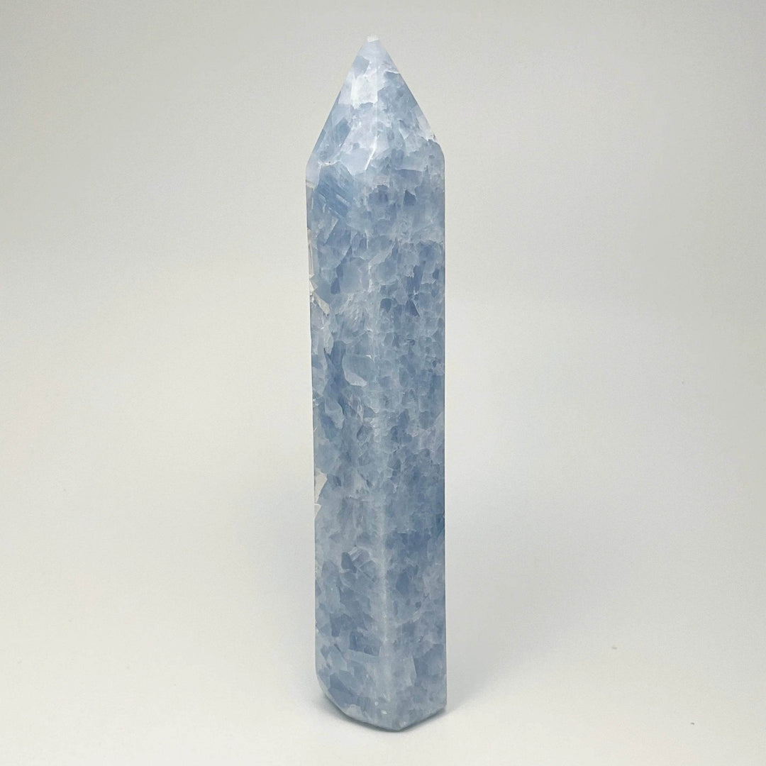 Blue Calcite Tower-Rocks and Gems Canada