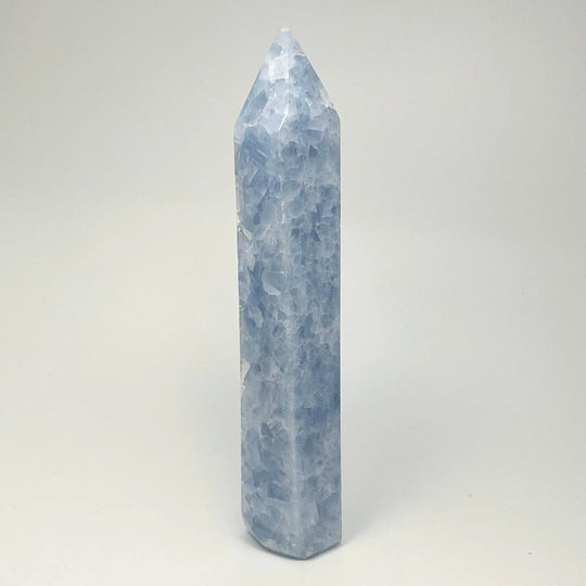 Blue Calcite Tower-Rocks and Gems Canada