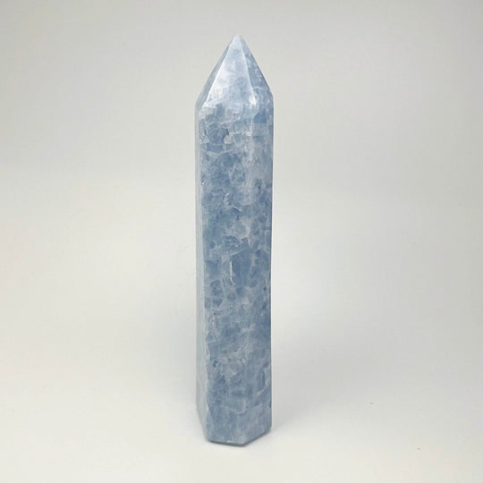 Blue Calcite Tower-Rocks and Gems Canada