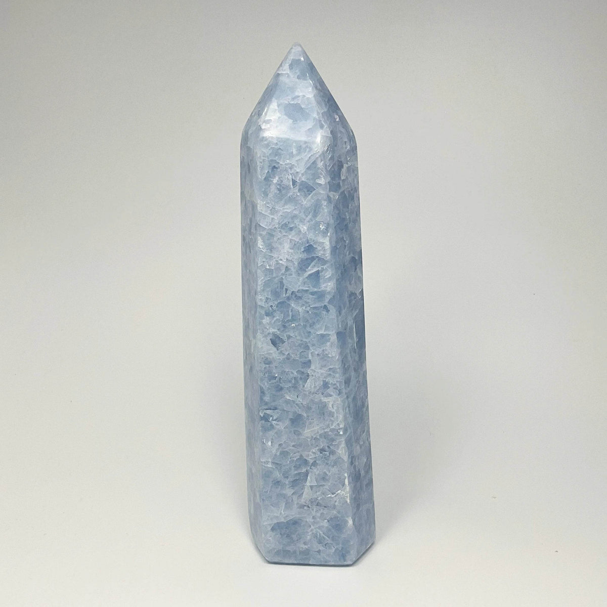Blue Calcite Tower-Rocks and Gems Canada