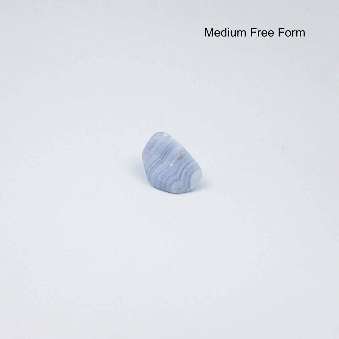 Blue Lace Agate Tumble-Rocks and Gems Canada