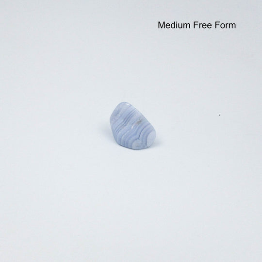 Blue Lace Agate Tumble-Rocks and Gems Canada