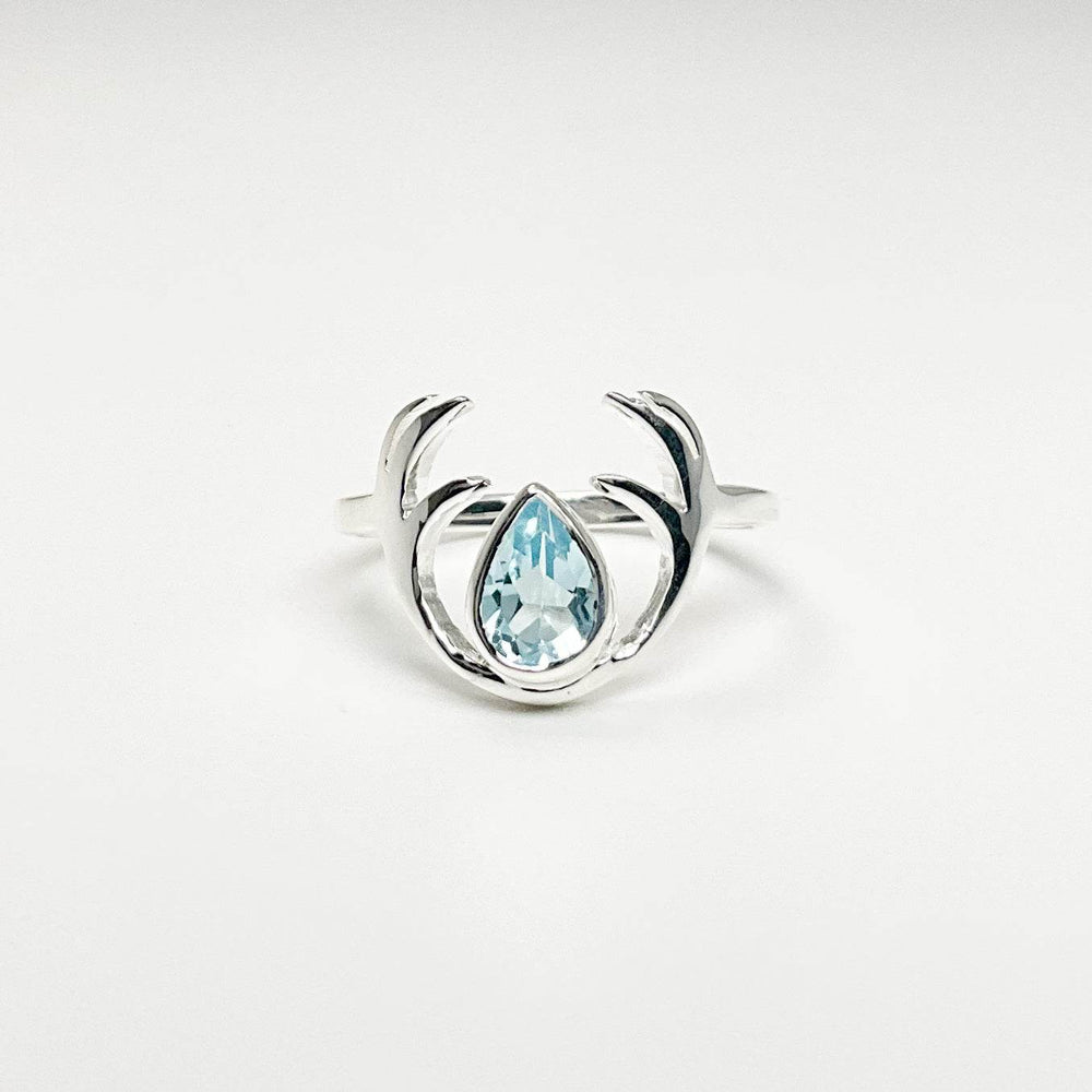 Blue Topaz Ring-Rocks and Gems Canada