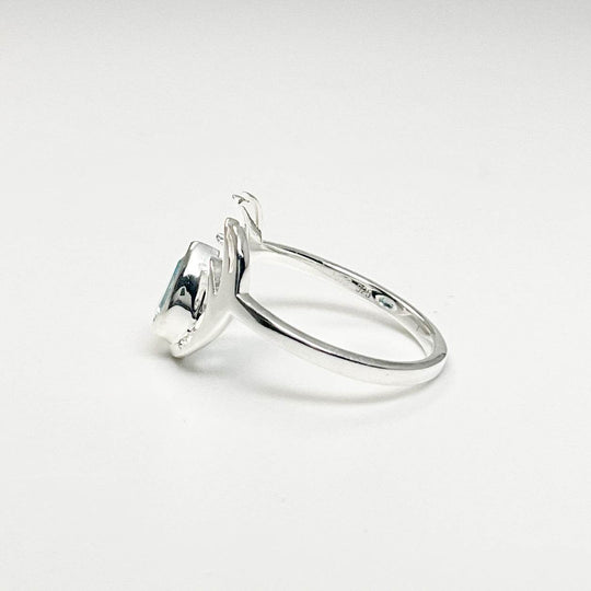 Blue Topaz Ring-Rocks and Gems Canada