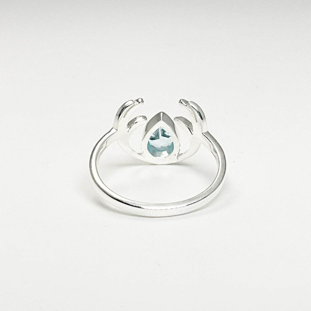 Blue Topaz Ring-Rocks and Gems Canada