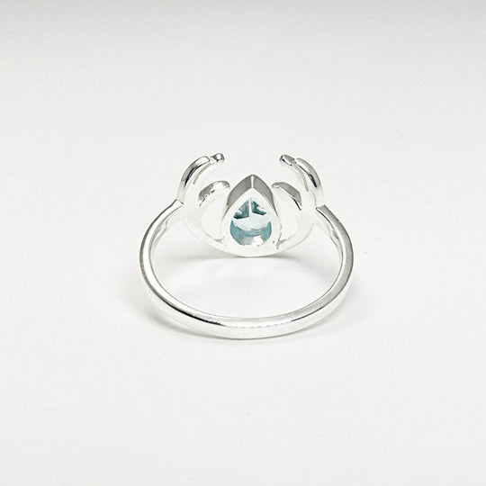 Blue Topaz Ring-Rocks and Gems Canada