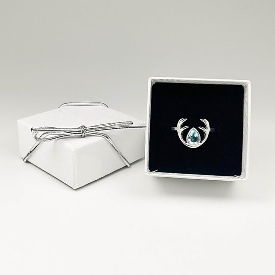 Blue Topaz Ring-Rocks and Gems Canada