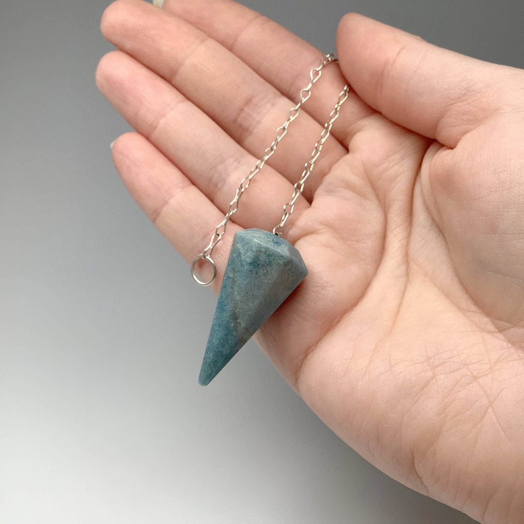Blue Trolleite Pendulum-Rocks and Gems Canada