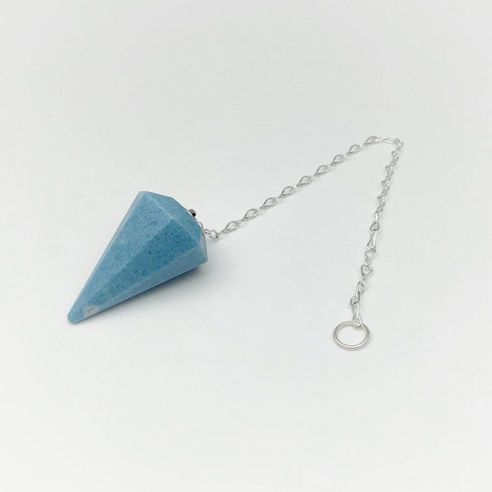 Blue Trolleite Pendulum-Rocks and Gems Canada