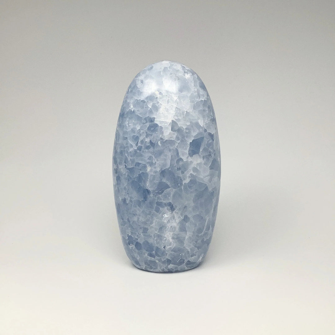 Blue Calcite Stand Up Freeform