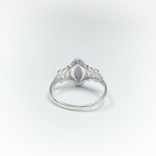 Blue Lace Agate Ring - Rocks and Gems Canada