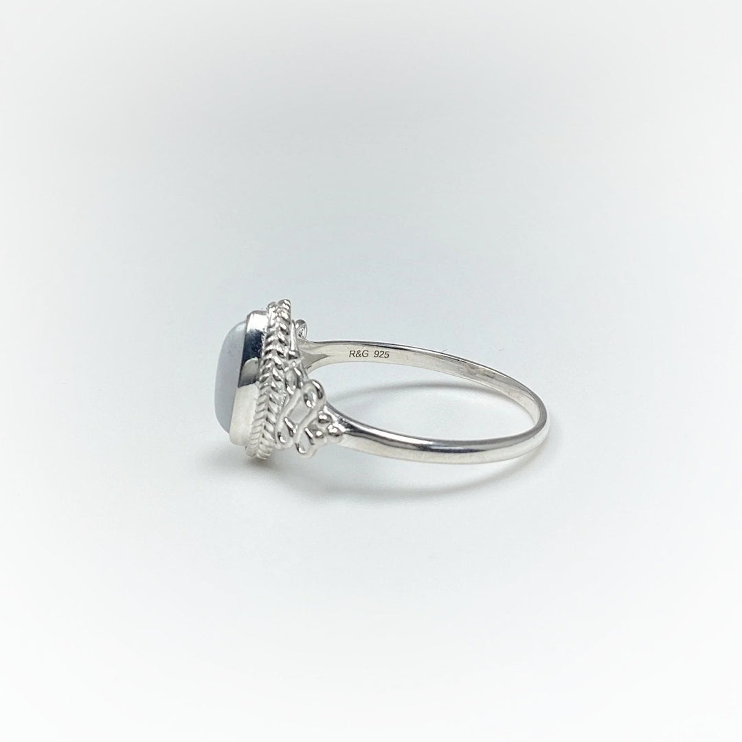 Blue Lace Agate Ring - Rocks and Gems Canada