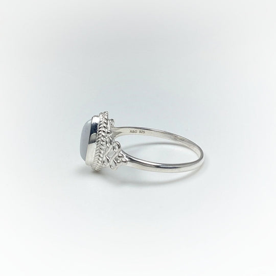 Blue Lace Agate Ring - Rocks and Gems Canada