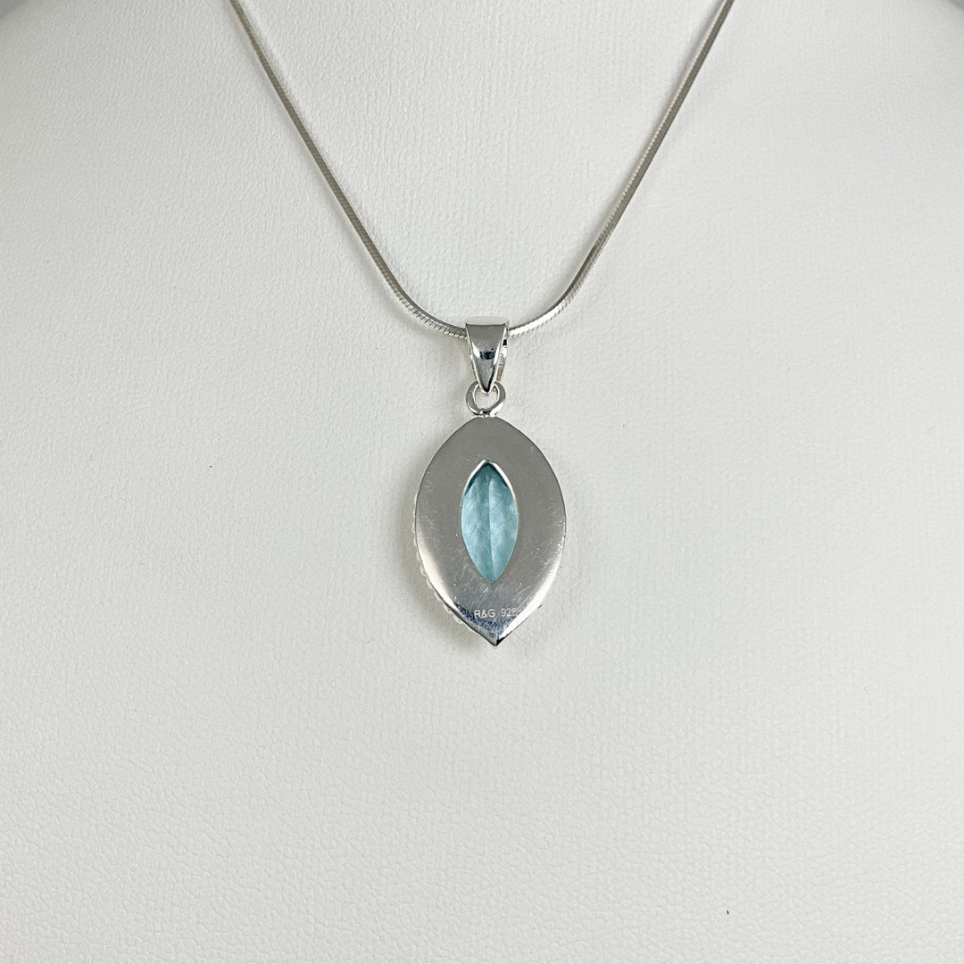 Blue Topaz Pendant TEST - Rocks and Gems Canada