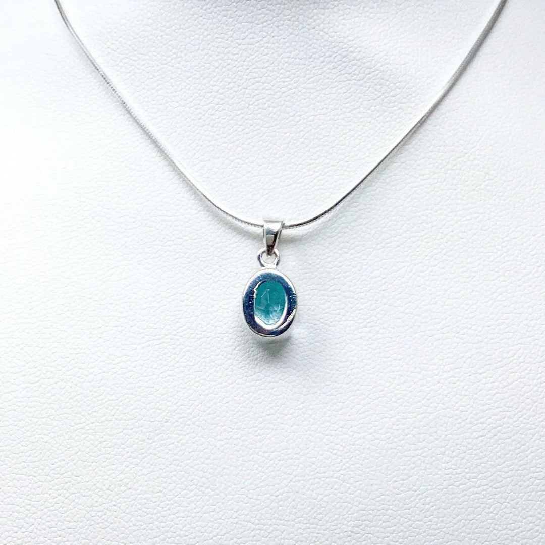 Blue Topaz Pendant - Rocks and Gems Canada