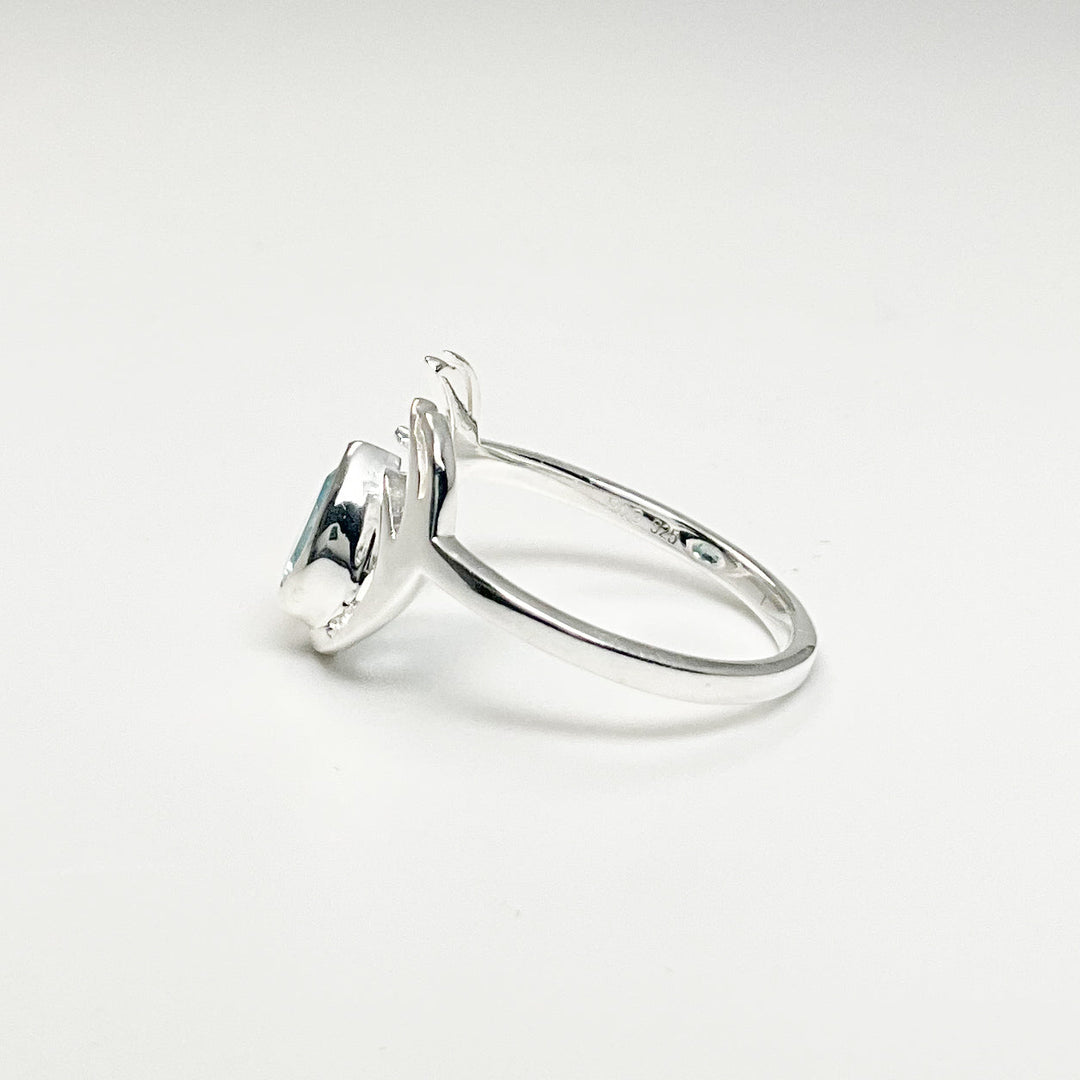 Blue Topaz Ring - Rocks and Gems Canada