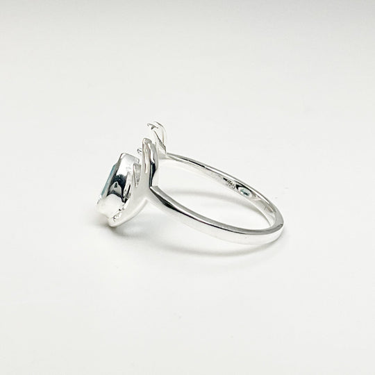 Blue Topaz Ring - Rocks and Gems Canada