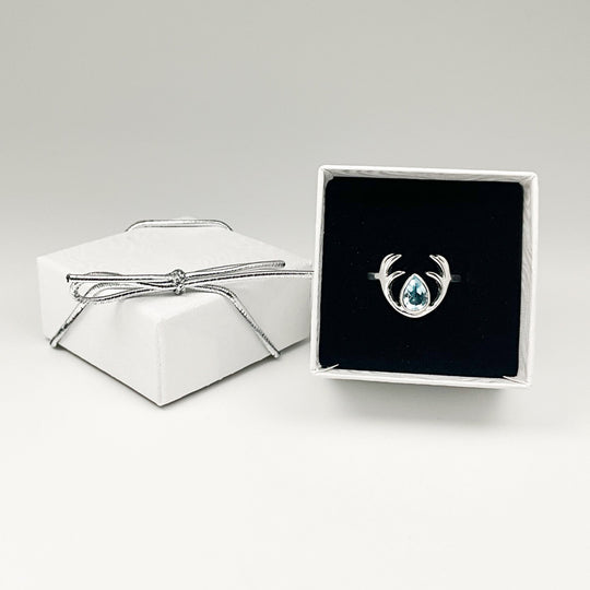 Blue Topaz Ring - Rocks and Gems Canada
