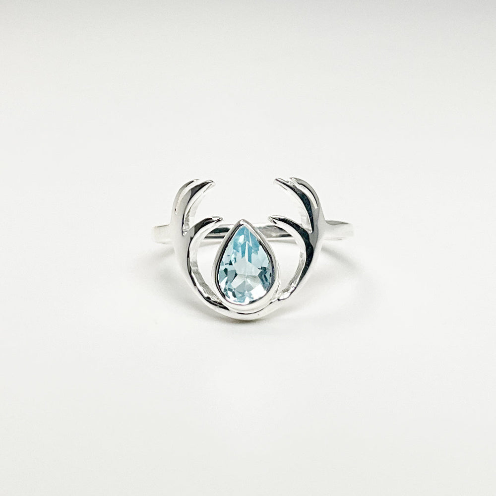 Blue Topaz Ring - Rocks and Gems Canada