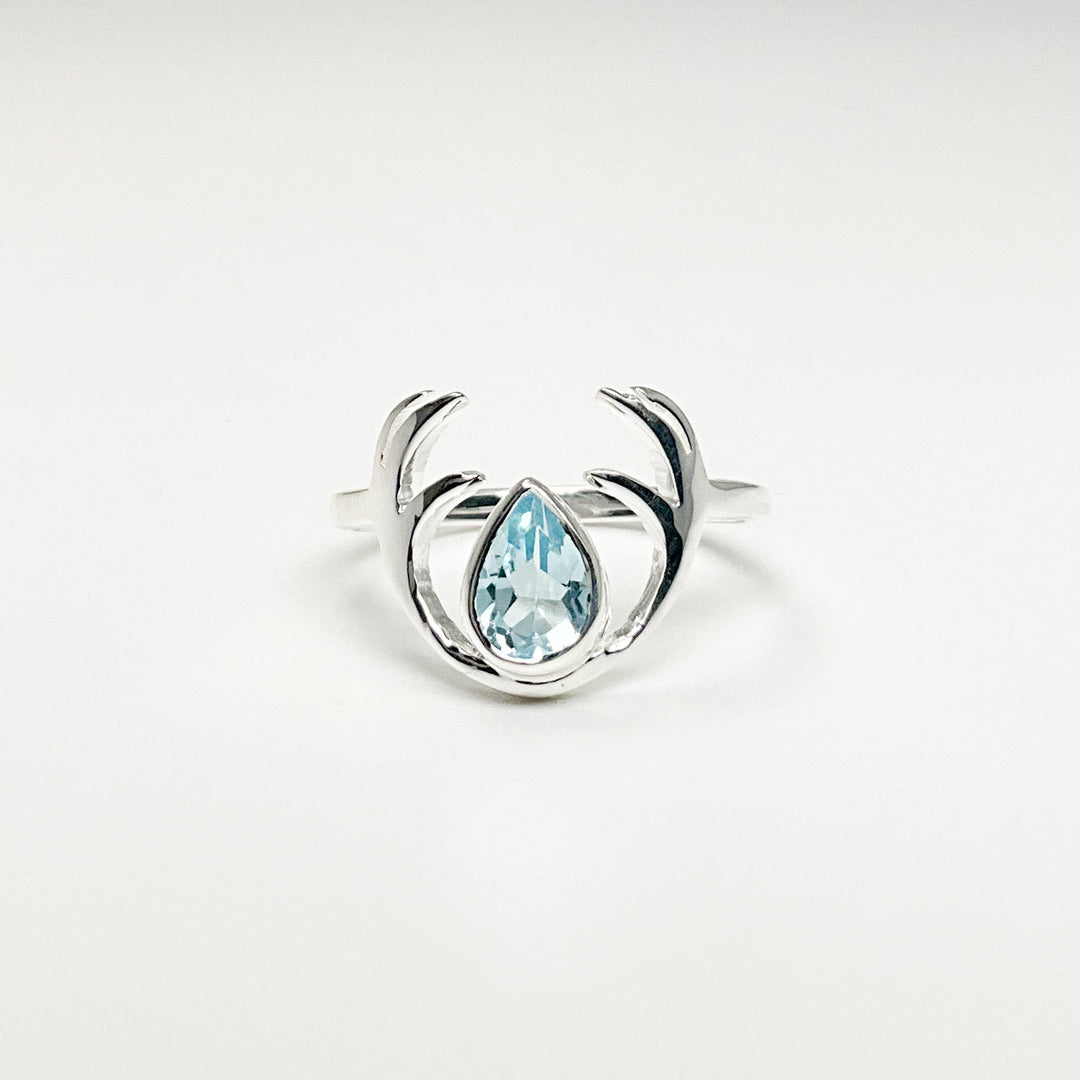 Blue Topaz Ring - Rocks and Gems Canada
