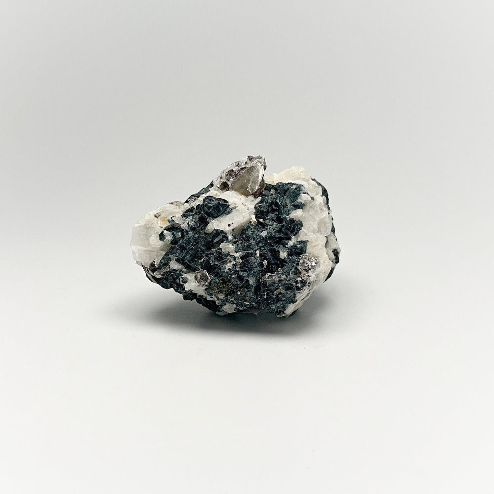 Blue Tourmaline with Lepidolite in Matrix - Rocks and Gems Canada
