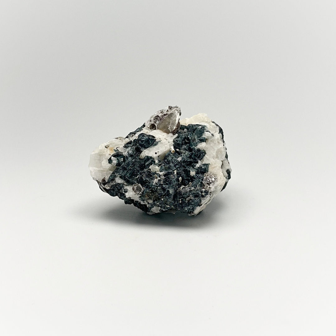 Blue Tourmaline with Lepidolite in Matrix - Rocks and Gems Canada