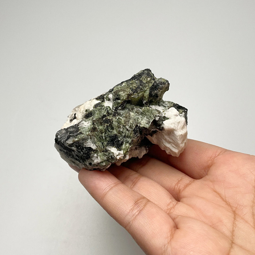 Mixed Tourmaline in Matrix - Rocks and Gems Canada