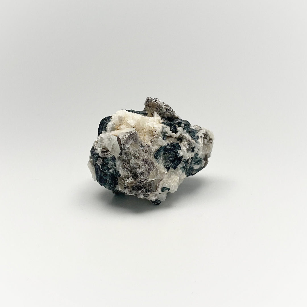 Blue Tourmaline with Lepidolite in Matrix - Rocks and Gems Canada