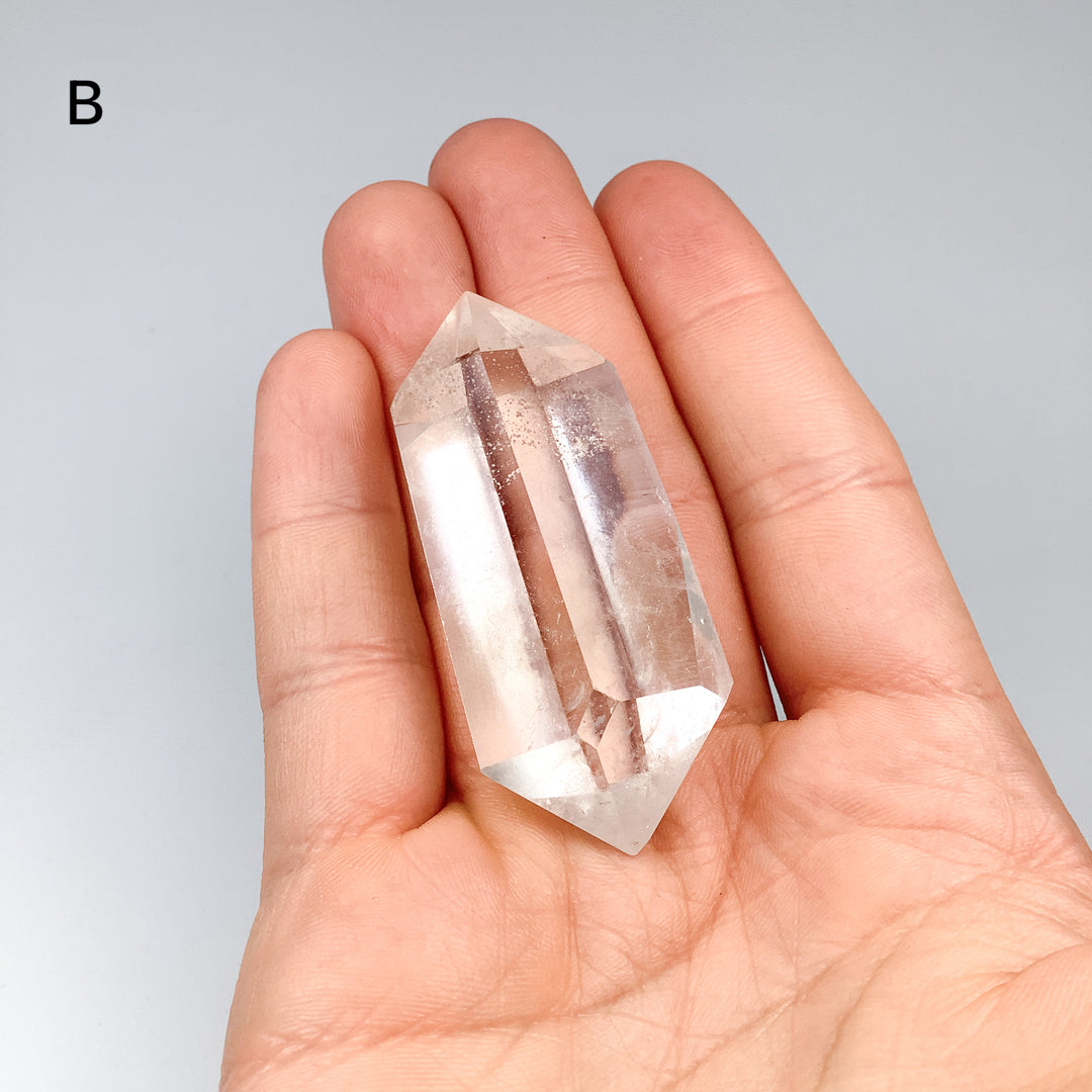 Double Terminated Clear Quartz Point