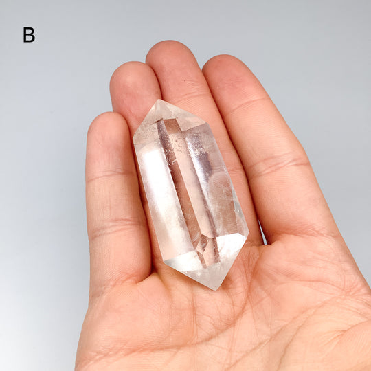 Double Terminated Clear Quartz Point