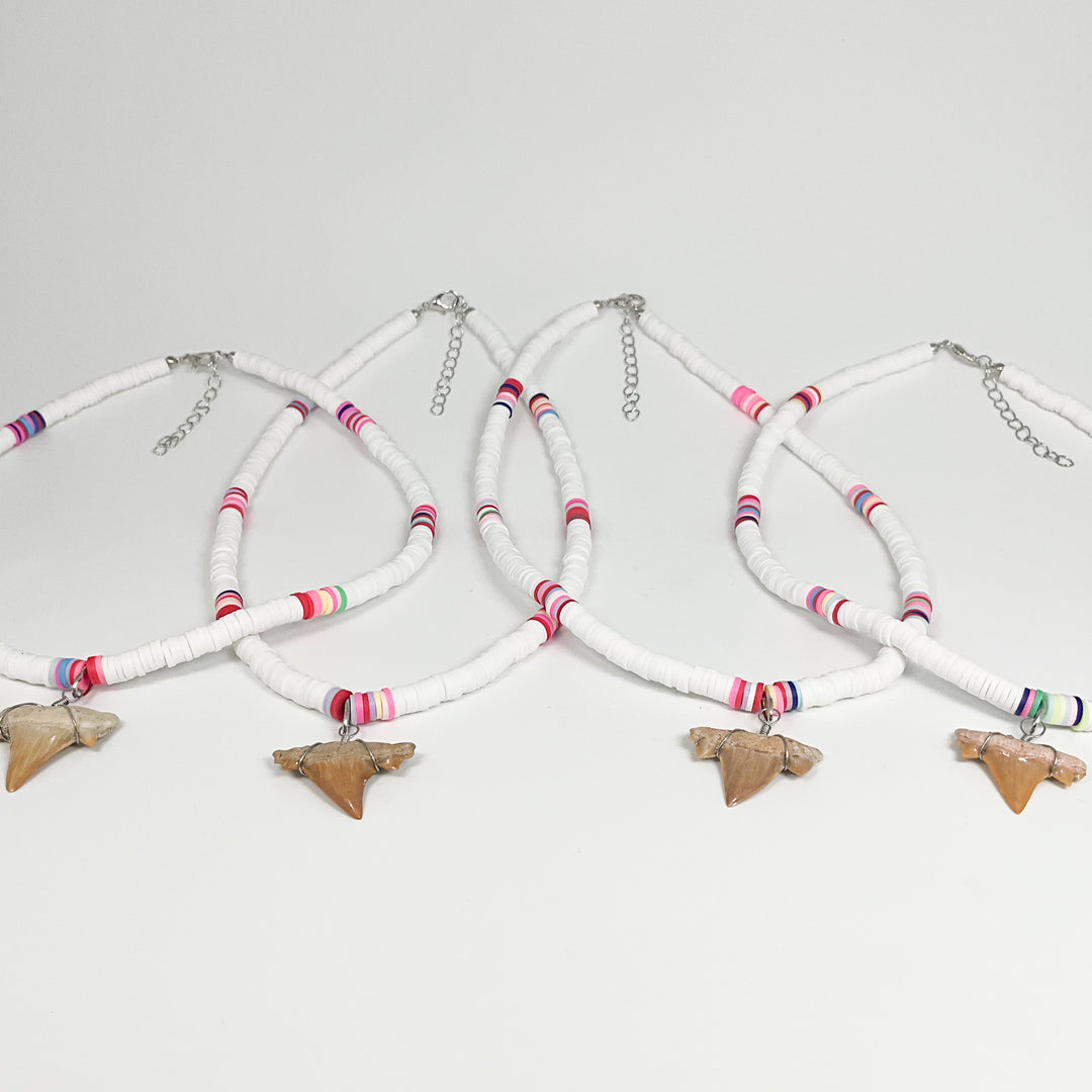 Fossilized Shark Tooth Necklace - Rocks and Gems Canada
