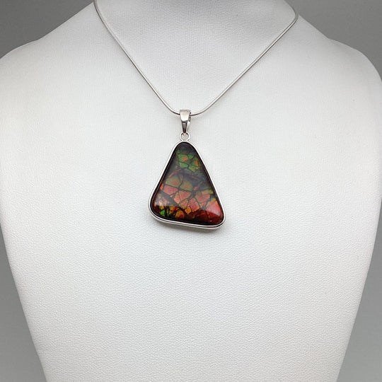 Alberta Ammolite Pendant - Rocks and Gems Canada