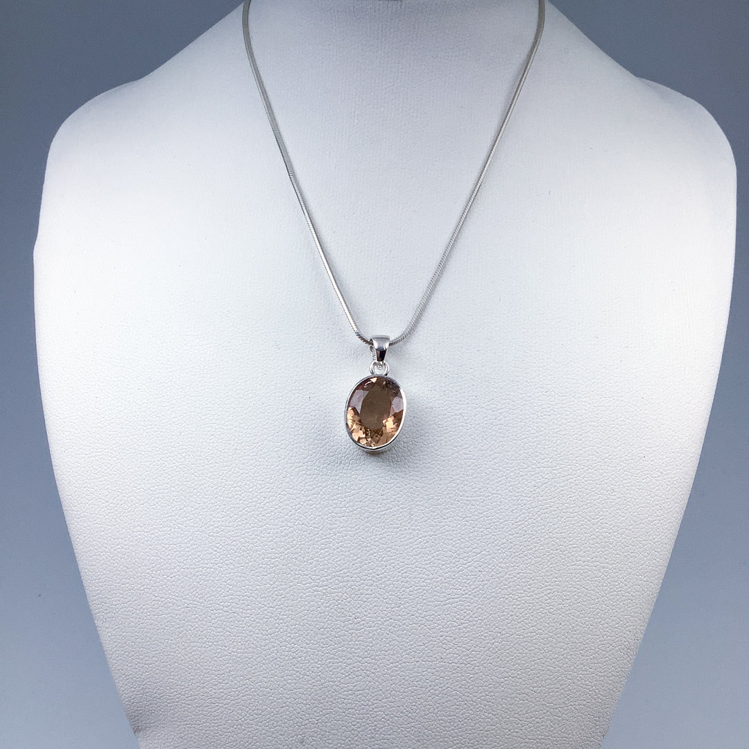 Yellow Tourmaline Pendant