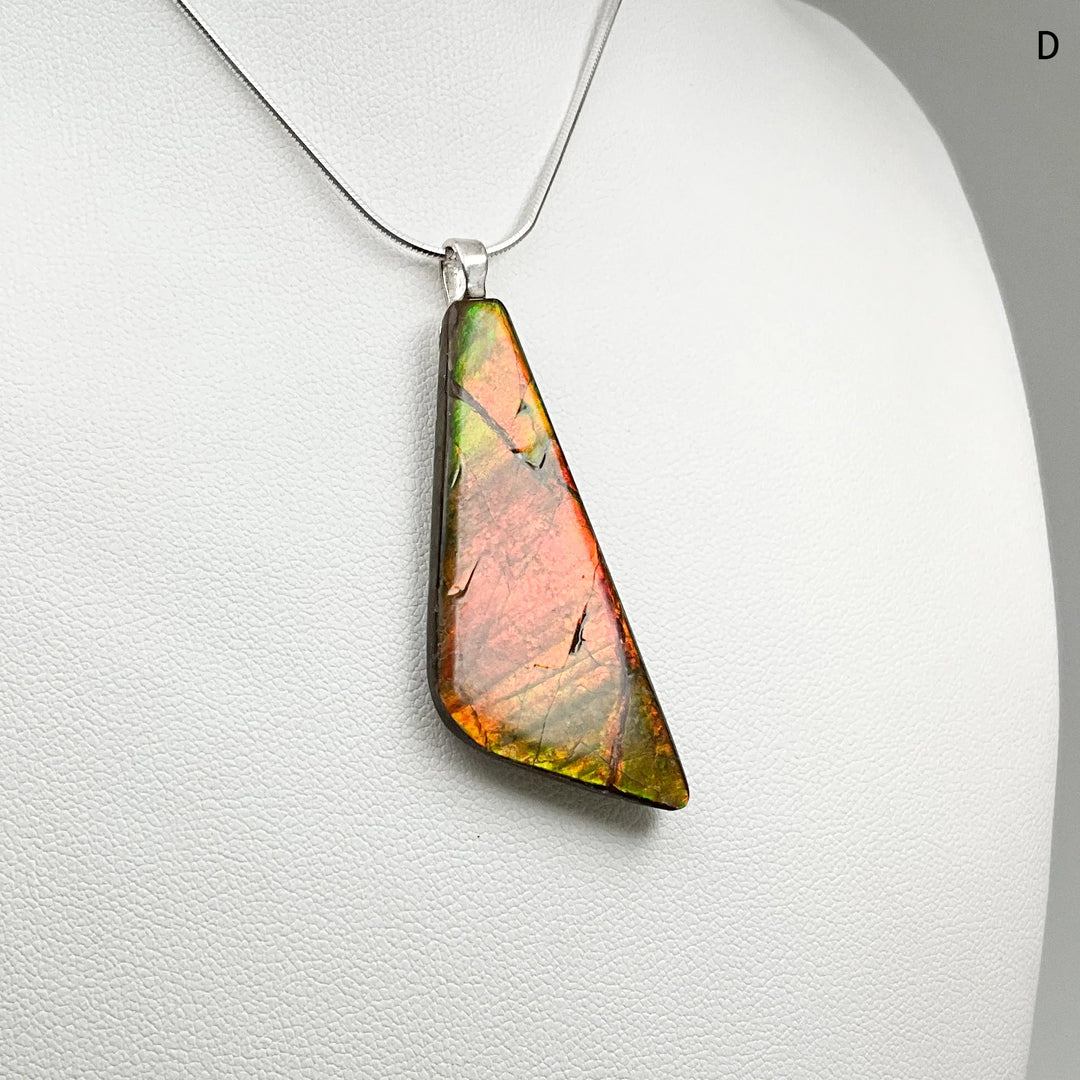 Alberta Ammolite Pendant - Rocks and Gems Canada