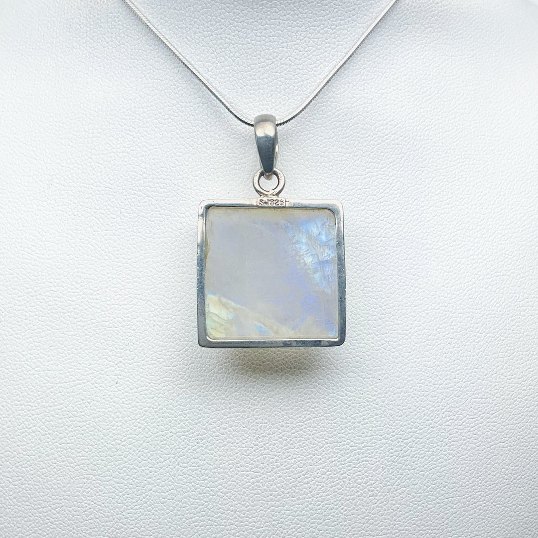 Rainbow Moonstone Pendant