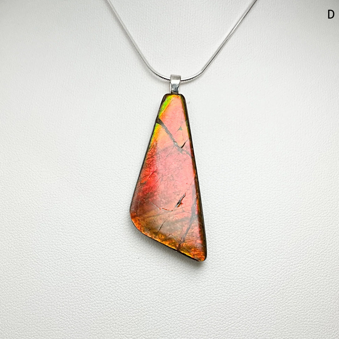 Alberta Ammolite Pendant - Rocks and Gems Canada
