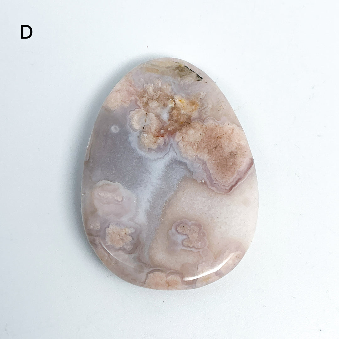 Worry Stone - Flower Agate - Rocks and Gems Canada