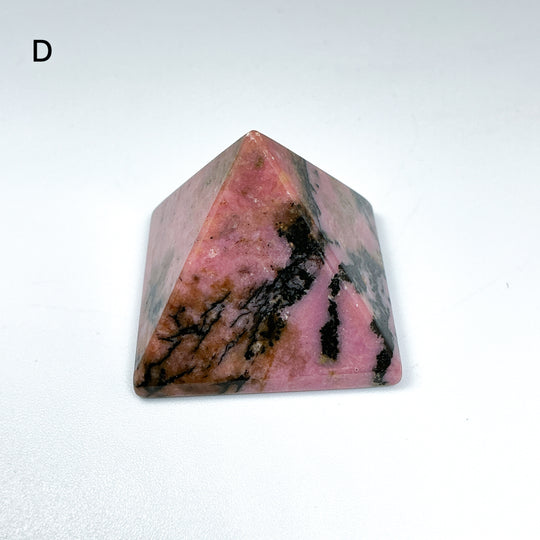 Rhodonite Pyramid - Rocks and Gems Canada