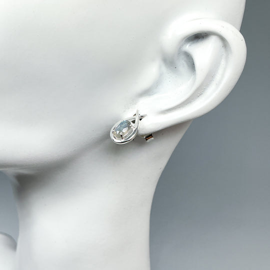 Labradorite Stud Earrings