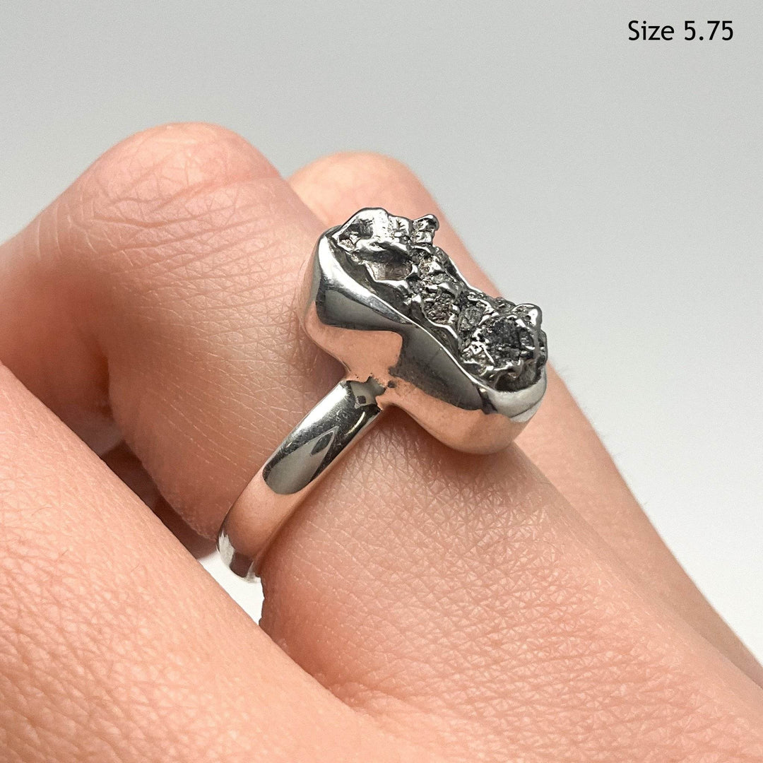 Campo Del Cielo Meteorite Ring-Rocks and Gems Canada