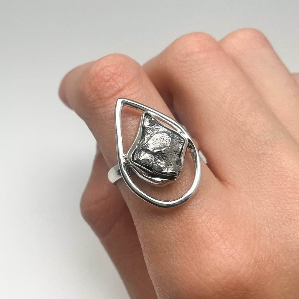 Campo Del Cielo Meteorite Ring-Rocks and Gems Canada