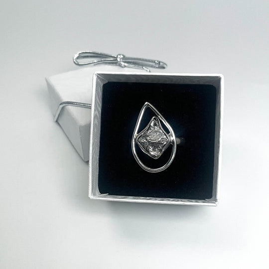 Campo Del Cielo Meteorite Ring-Rocks and Gems Canada