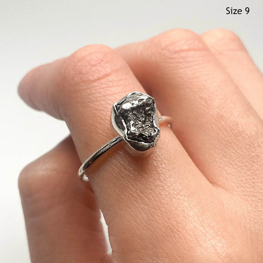 Campo Del Cielo Meteorite Ring-Rocks and Gems Canada