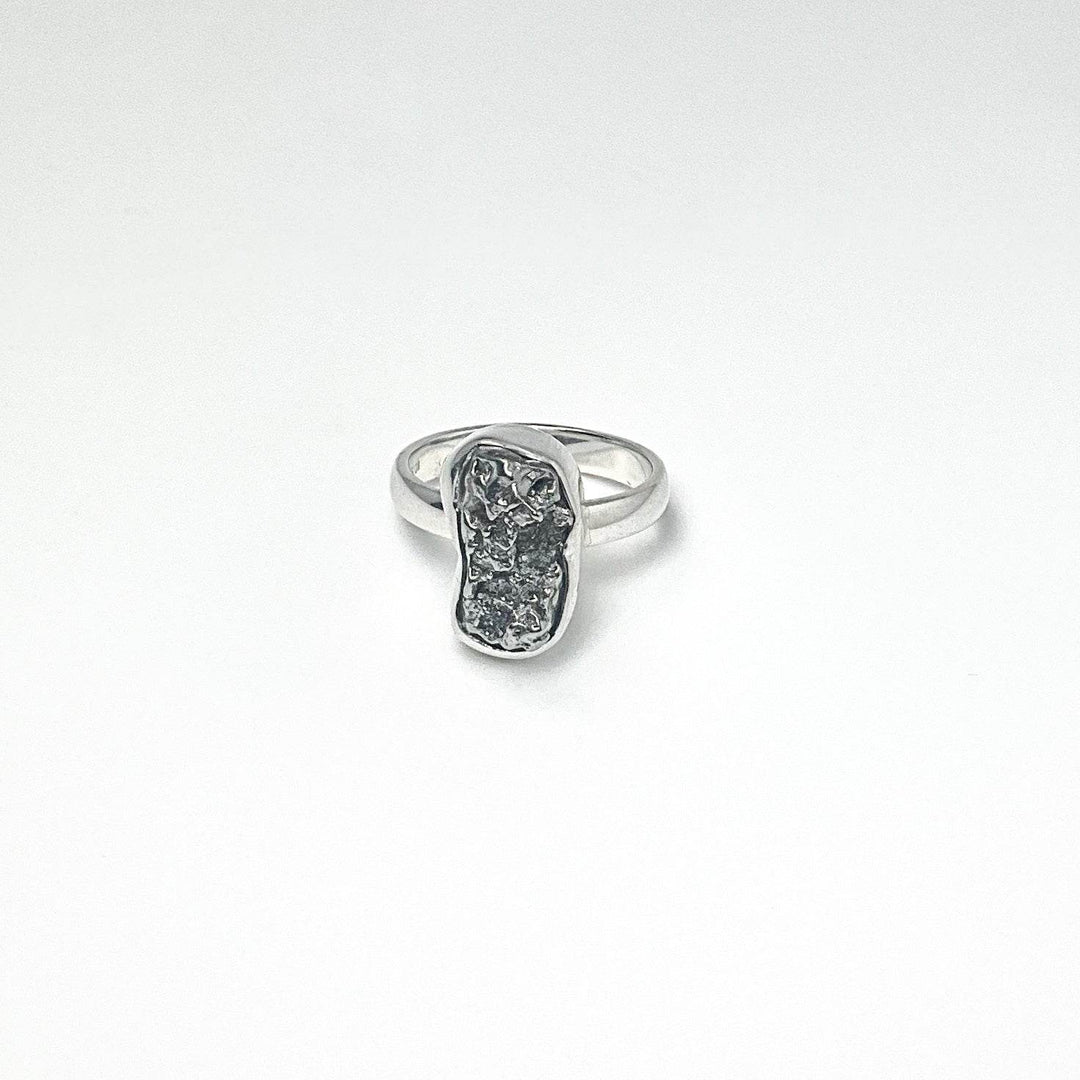 Campo Del Cielo Meteorite Ring-Rocks and Gems Canada