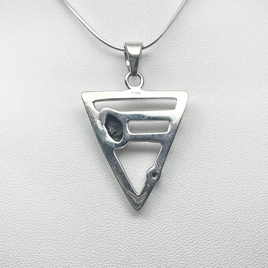 Campo Del Cielo Meteorite and Smoky Quartz Pendant-Rocks and Gems Canada
