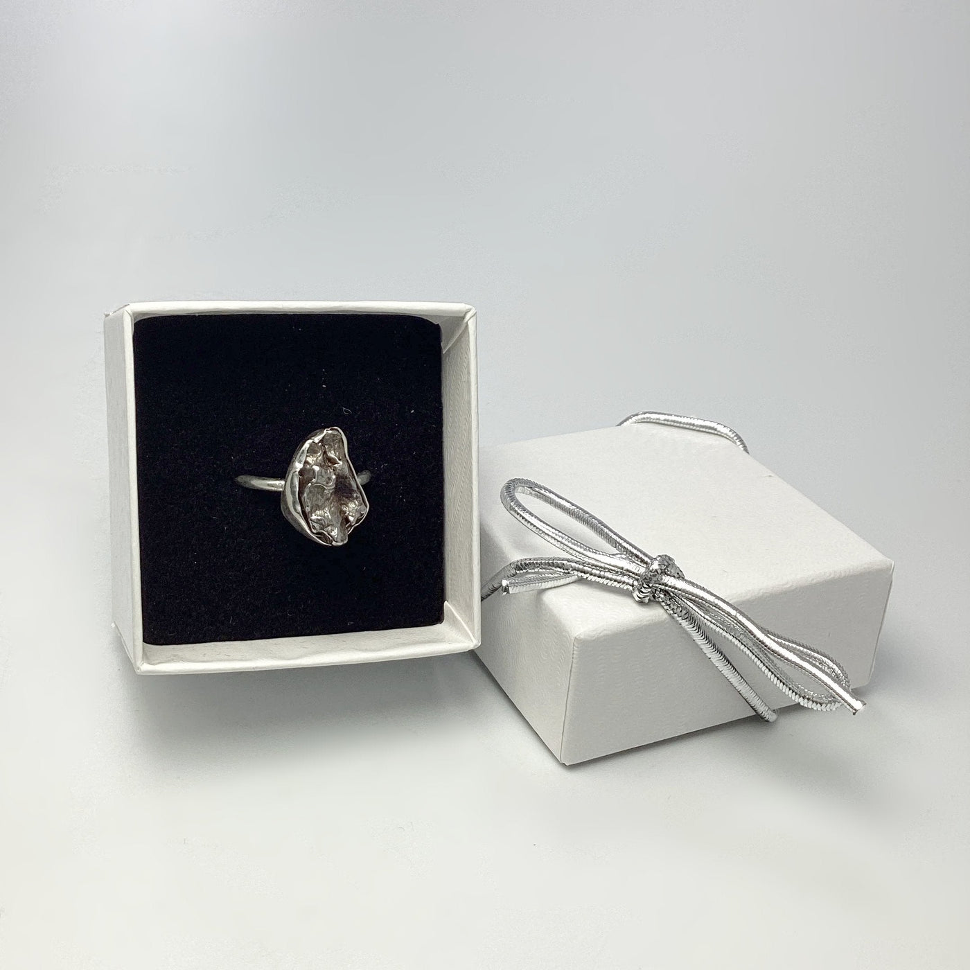 Campo Del Cielo Meteorite Ring