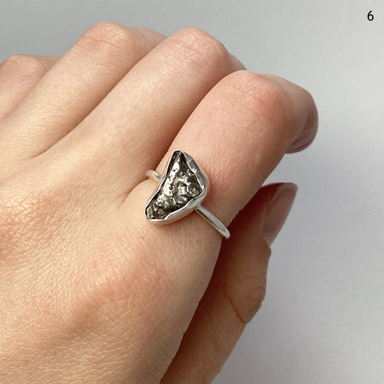 Campo Del Cielo Meteorite Ring - Rocks and Gems Canada