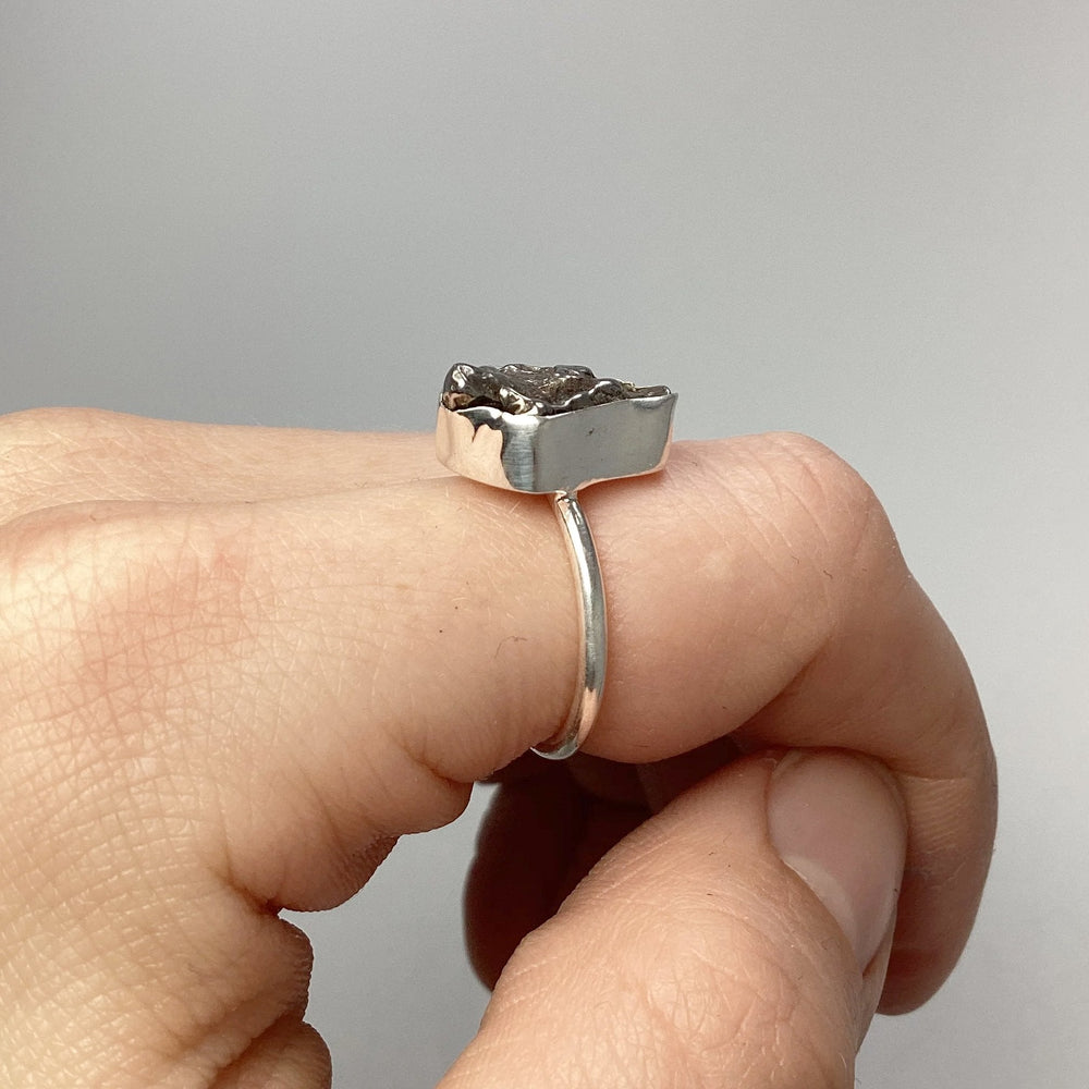 Campo Del Cielo Meteorite Ring - Rocks and Gems Canada
