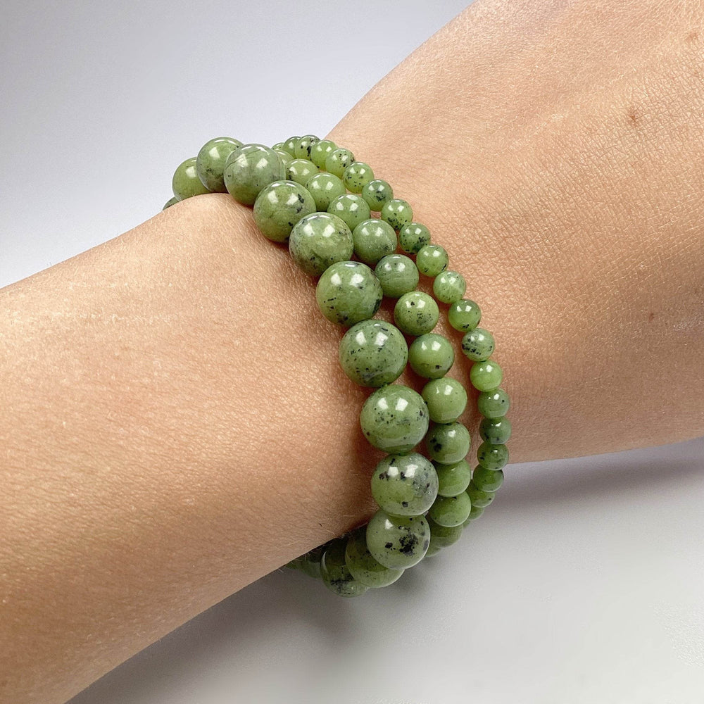 Canadian Jade Beaded Bracelet-Rocks and Gems Canada